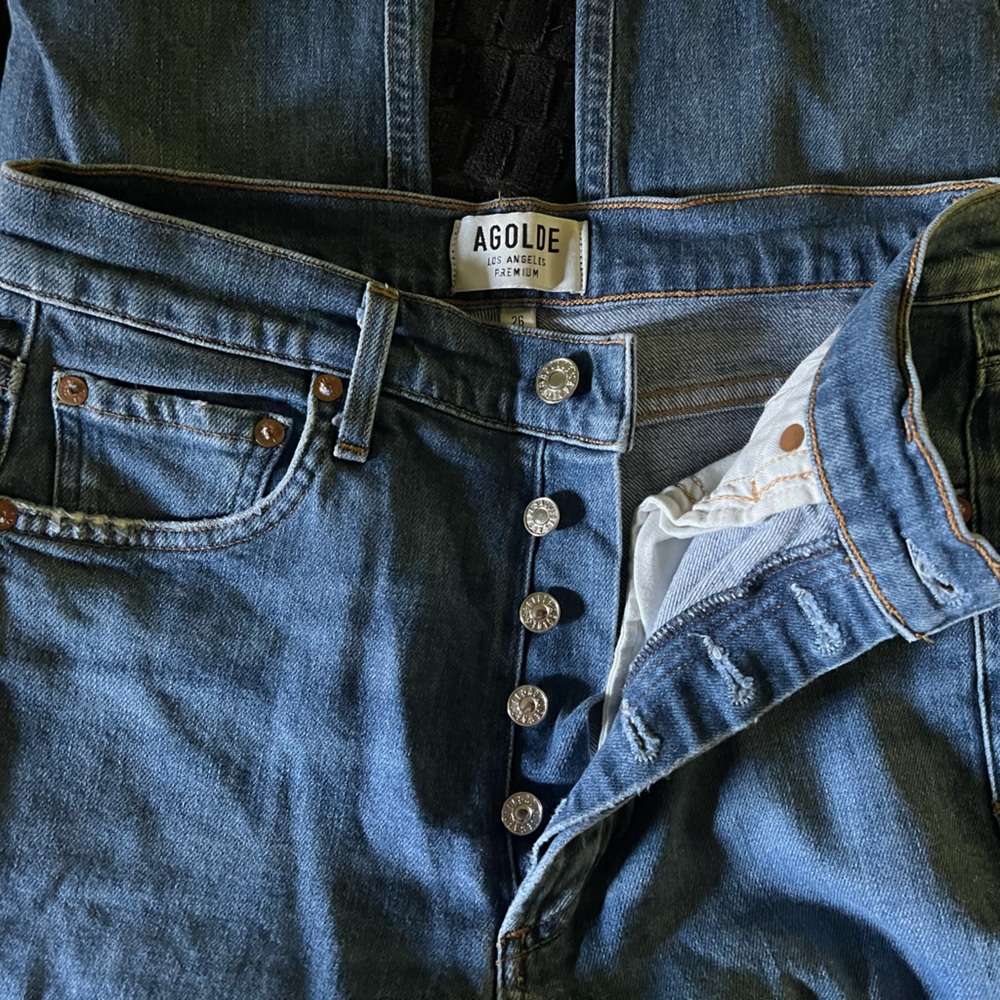 Agolde Nico High Rise Slim Fit